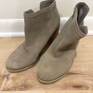 Urban Outfitters suede ankle booties